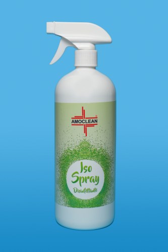 Amoclean Iso Spray Disinfettante - Flacone con diffusore da 1000 ml